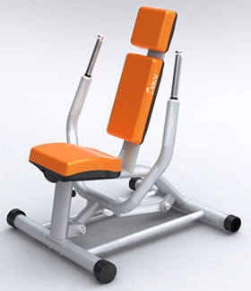 チェスト・プレス/ロウ（胸回りを鍛える器具）