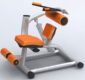 アブドミナル・クランチ/バックエクステンション（腹筋を鍛える器具）